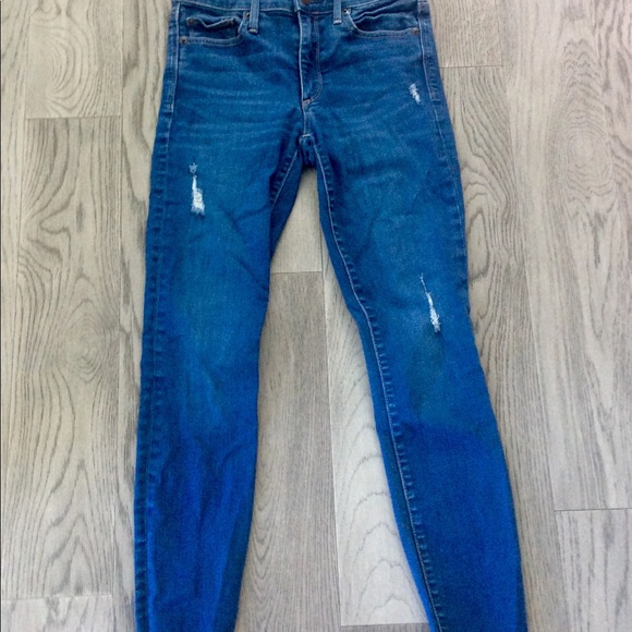 GAP 1969 STRETCH TRUE SKINNY ANKLE JEANS Size 26R - Picture 2 of 8